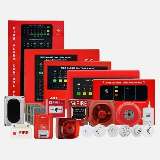 Fire alarm control and detection equipment